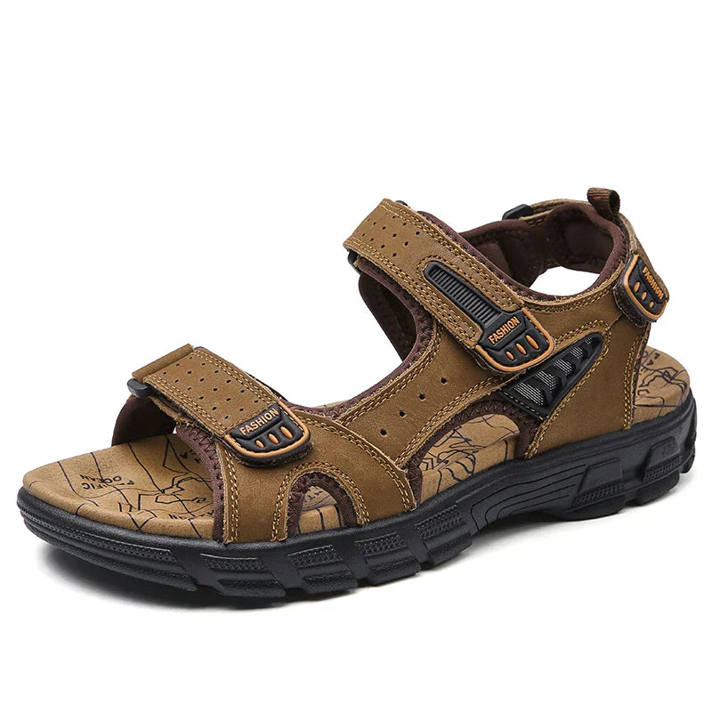 Premium men's orthopedic sandals ensuring maximum comfort, robust arch support & proper posture alignment.
