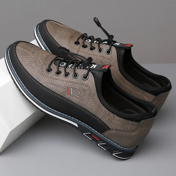 Supportive men's orthopedic footwear for foot health. Provides arch support, cushioning, and all-day comfort.
