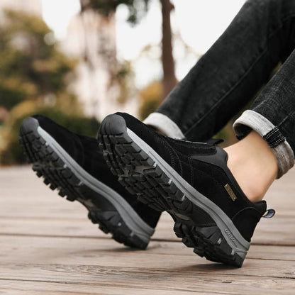 High-performance men's orthopedic casual sneakers with slip-on convenience and robust foot support.