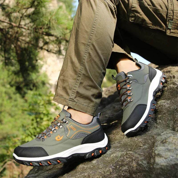 Men's orthopedic walking shoes provide cushioned comfort, arch support, and stability for daily wear and active lifestyles.
