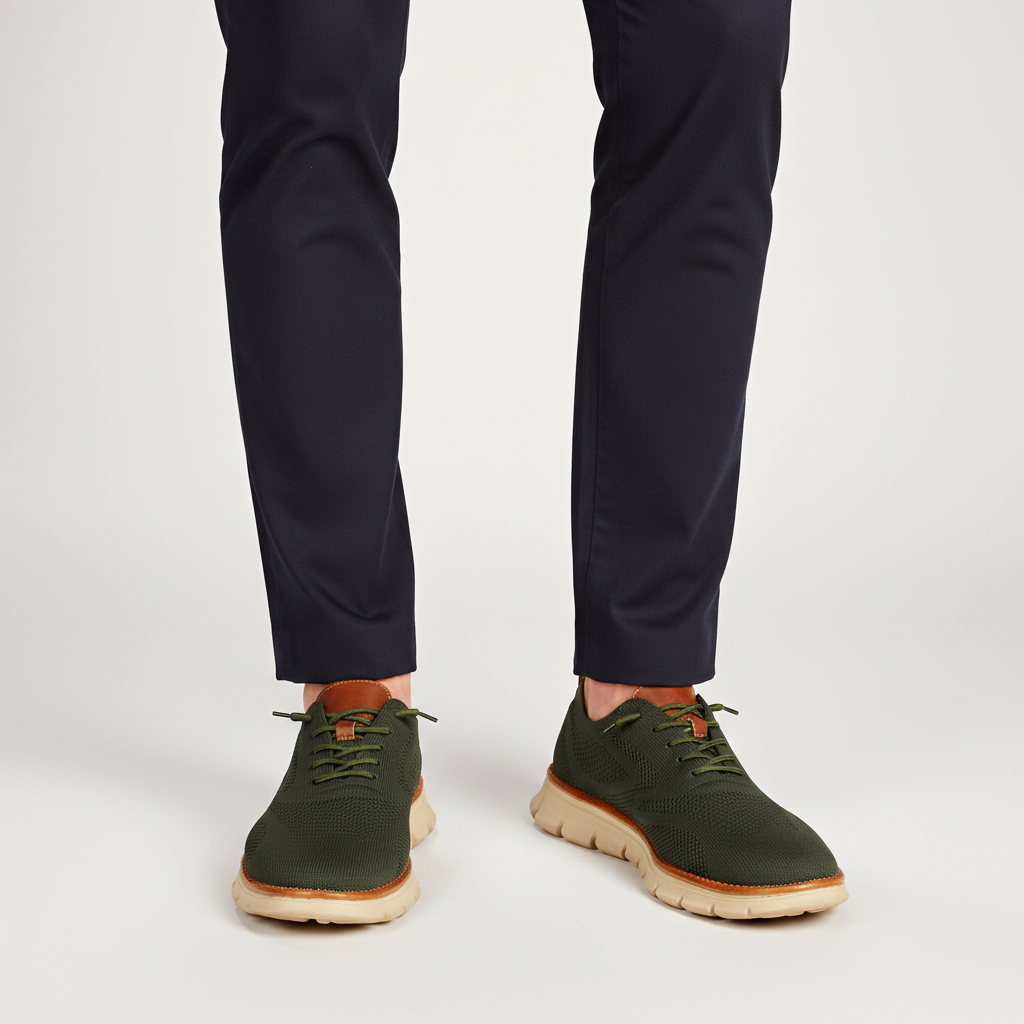 Men's orthopedic walking shoes with arch support, perfect for all-day comfort and foot pain relief.