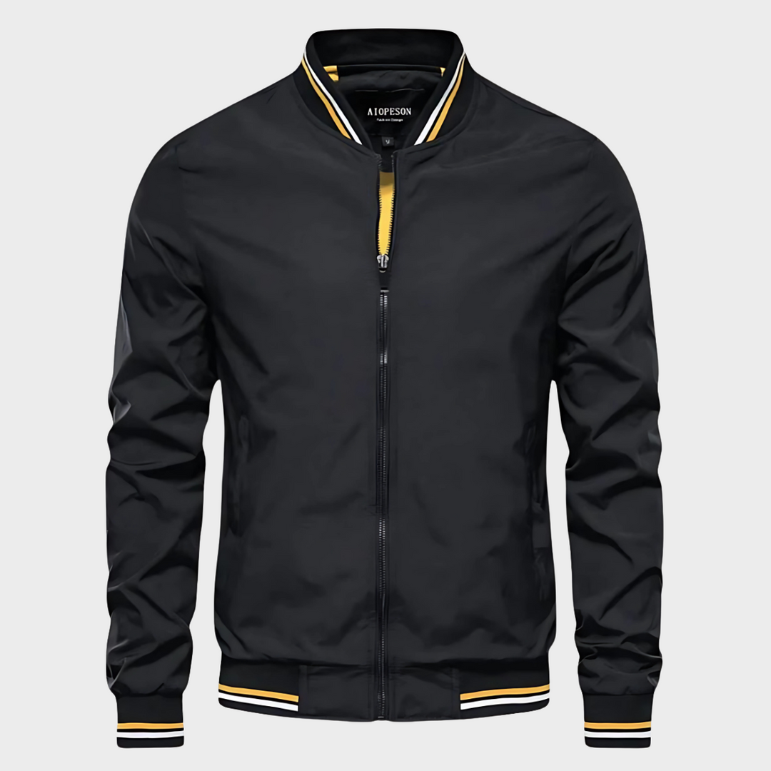 Durable Men's Patrick windbreaker, lightweight and water-resistant, perfect casual jacket for outdoor activities.