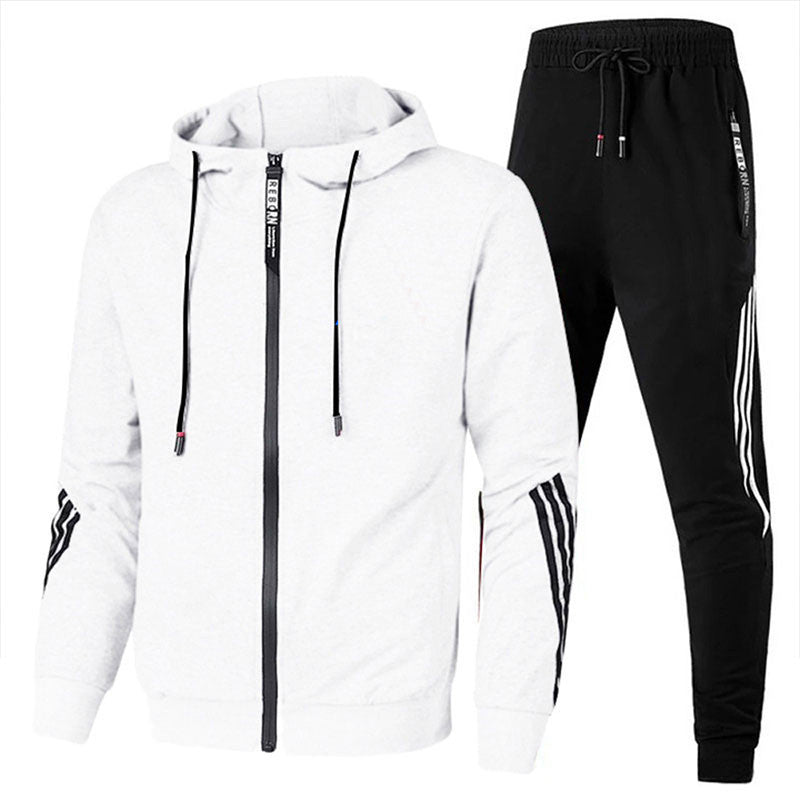 Men's performance tracksuit set for running, gym, and active sports. Ultimate athletic wear.