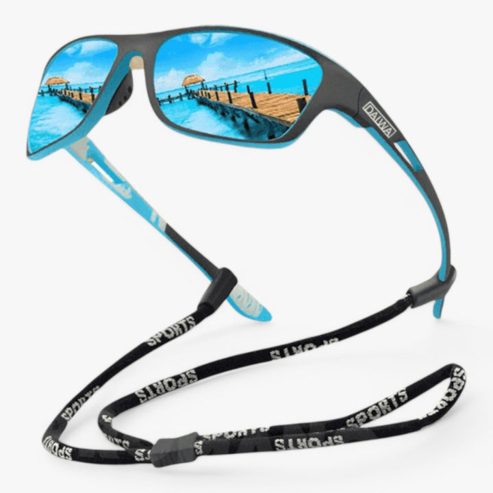Lightweight men's polarized sunglasses for hiking & outdoor sports. Offers UV400 protection & clear vision.