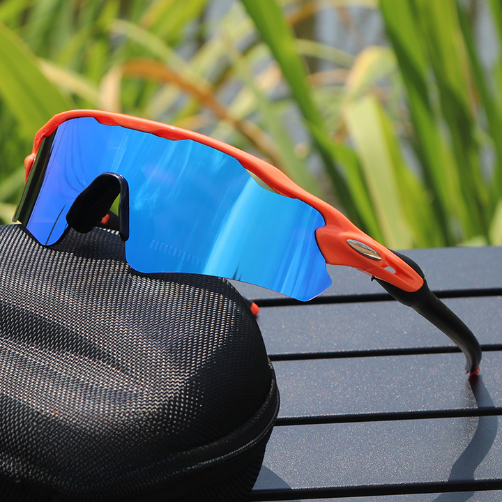 Comfortable, lightweight men's polarized sunglasses, essential fashion accessories with strong UV protection for glare reduction.