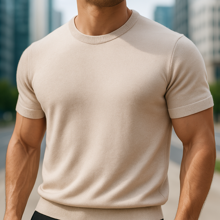 Classic fit men's premium t-shirt, designed for ultimate everyday comfort and versatile style.