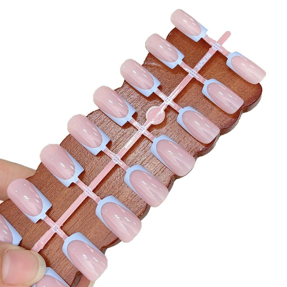 Modern men's press-on nail set for an effortless, quick and stylish at-home manicure.