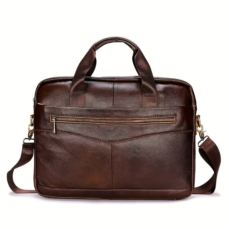 Versatile men's professional laptop bag for work, travel, and daily office commute. Ample space for essentials.
