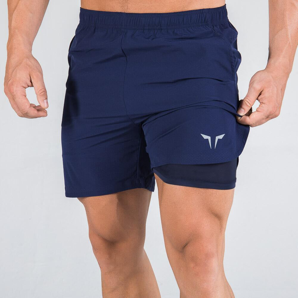 Versatile men's athletic shorts, quick-dry and flexible, suitable for gym, sport, and all active pursuits.