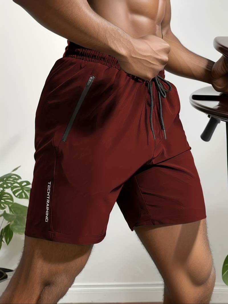 Men's quick-dry lightweight shorts for summer comfort, ideal for beach, travel, or casual wear.