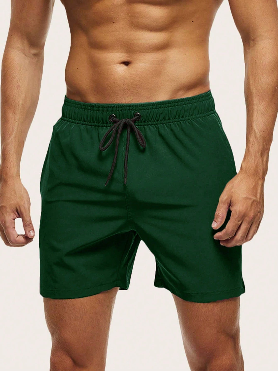Stylish men's quick-dry beach shorts, ideal for summer fashion and holiday wear.