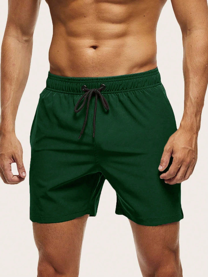 Stylish men's quick-dry beach shorts, ideal for summer fashion and holiday wear.
