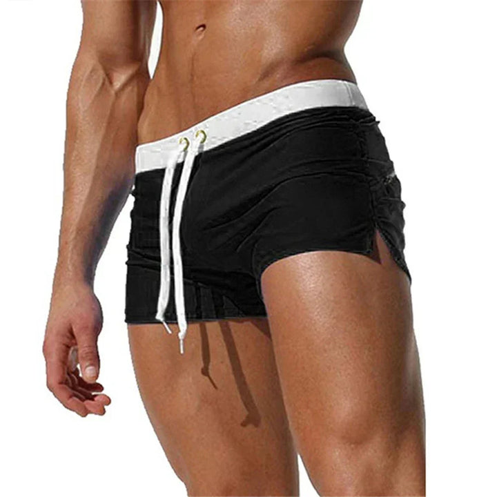 Lightweight men's quick-dry swim shorts, perfect men's apparel for beach, pool, and summer adventure.