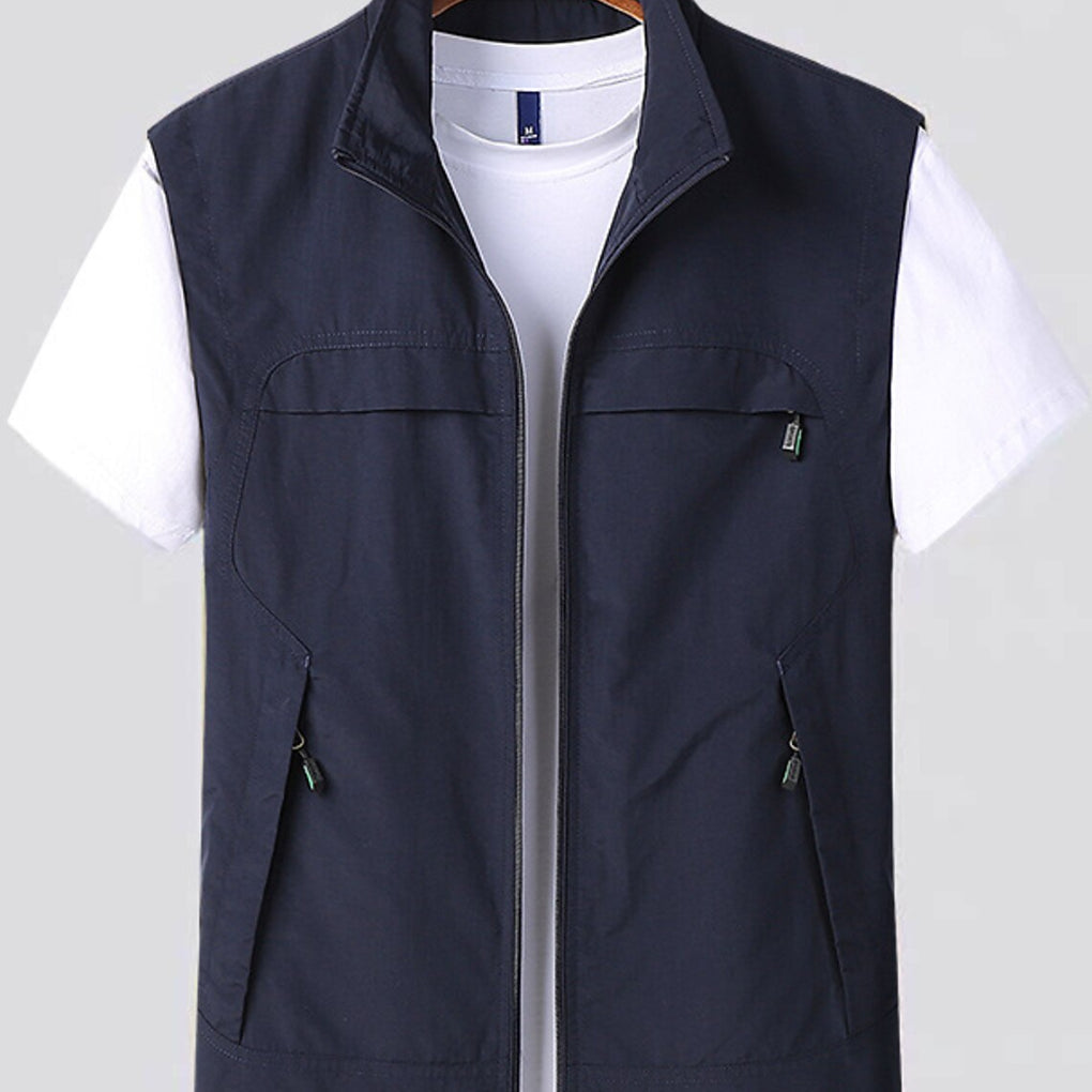 Men's quick-drying performance vest, ideal for athletic activities & active lifestyles. Lightweight & breathable summer activewear.
