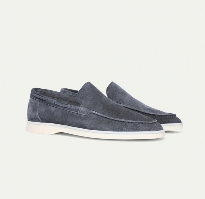 Classic men's smart casual loafers, elegant slip-on driving shoes offering ultimate comfort and style.