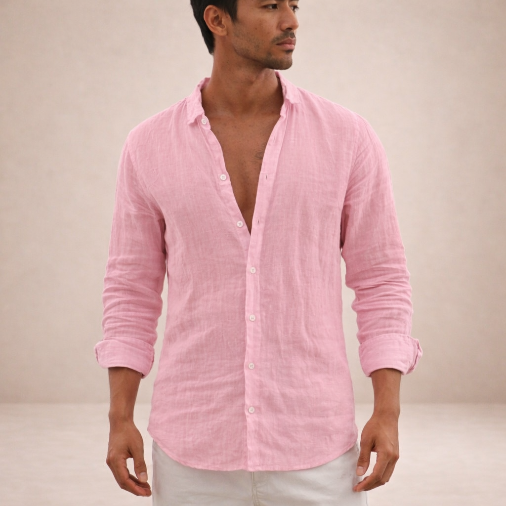 Men's Regular Fit Button Down Casual Shirt. Perfect for everyday wear & summer fashion.