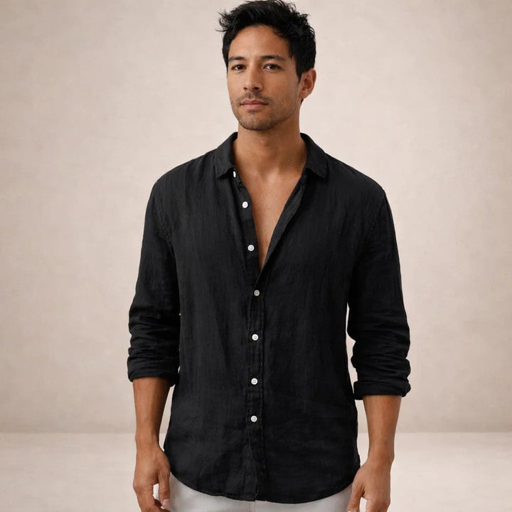 Long sleeve men's button down casual shirt, regular fit. A versatile top for any casual occasion.