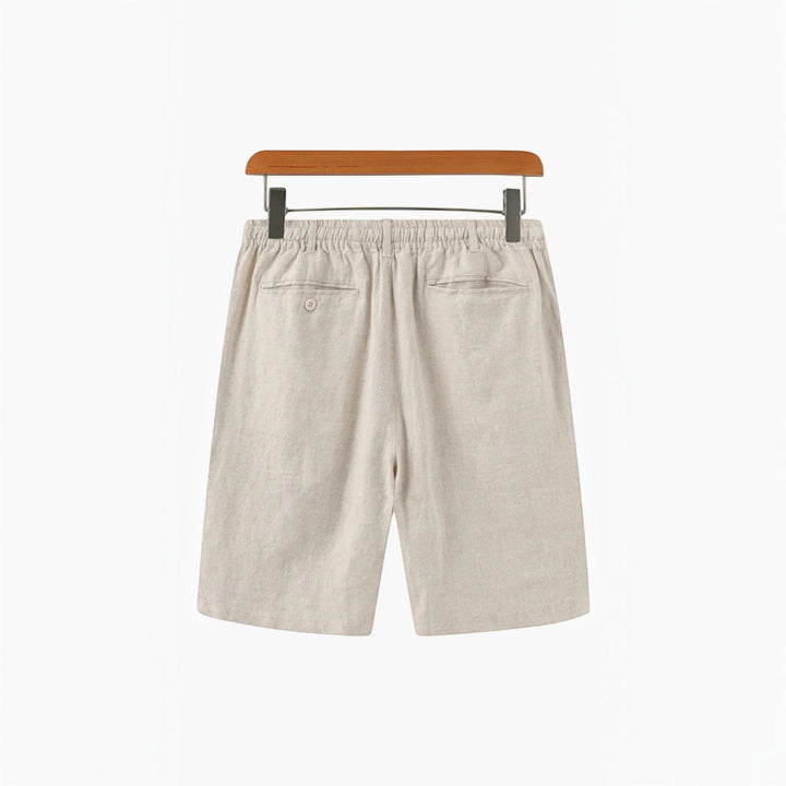 Men's relaxed fit beach shorts, ideal for summer vacation & casual warm weather style.