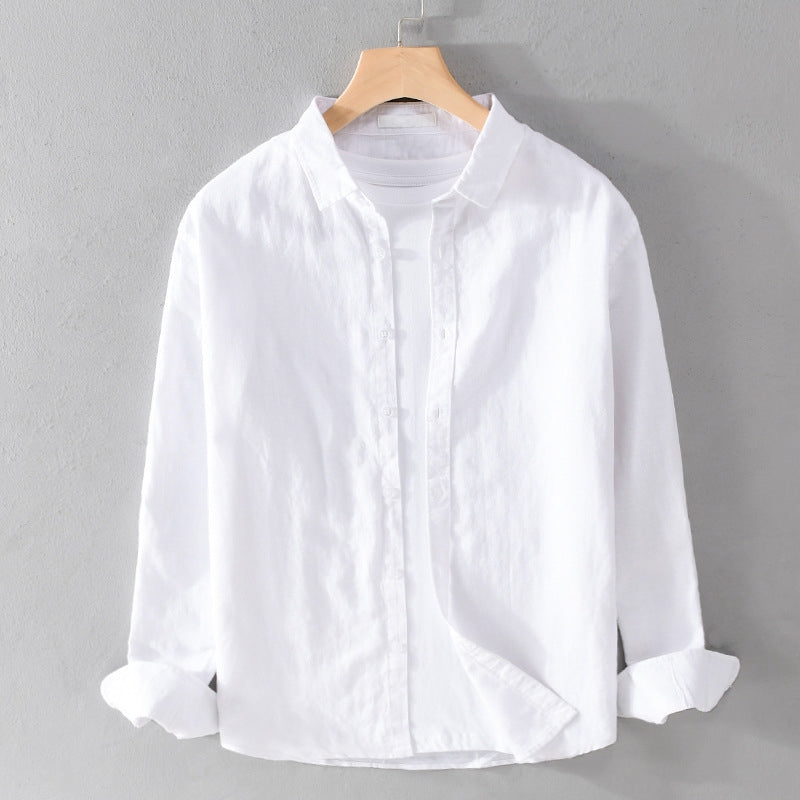 Men's relaxed fit casual button-down shirt in soft fabric for ultimate comfort & everyday style.