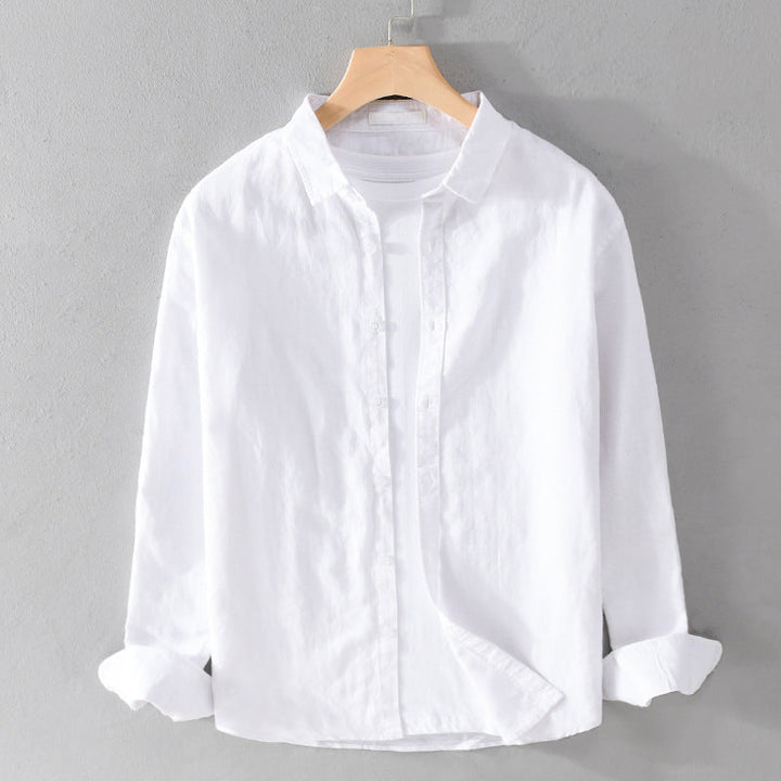 Men's relaxed fit casual button-down shirt in soft fabric for ultimate comfort & everyday style.