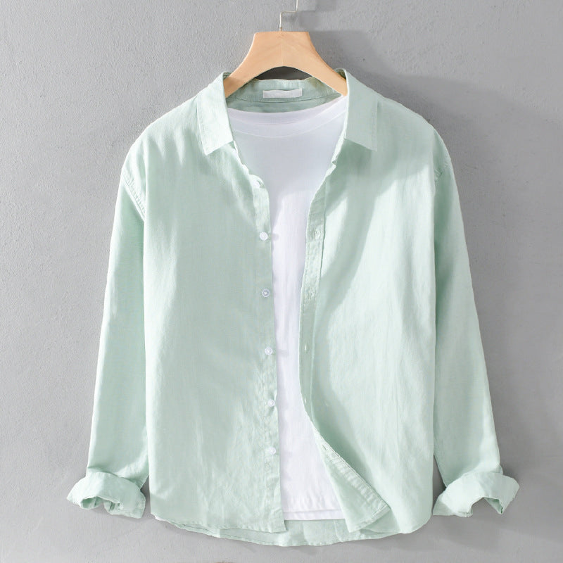 Durable & soft feel men's relaxed fit casual shirt, ideal for comfortable everyday wear.