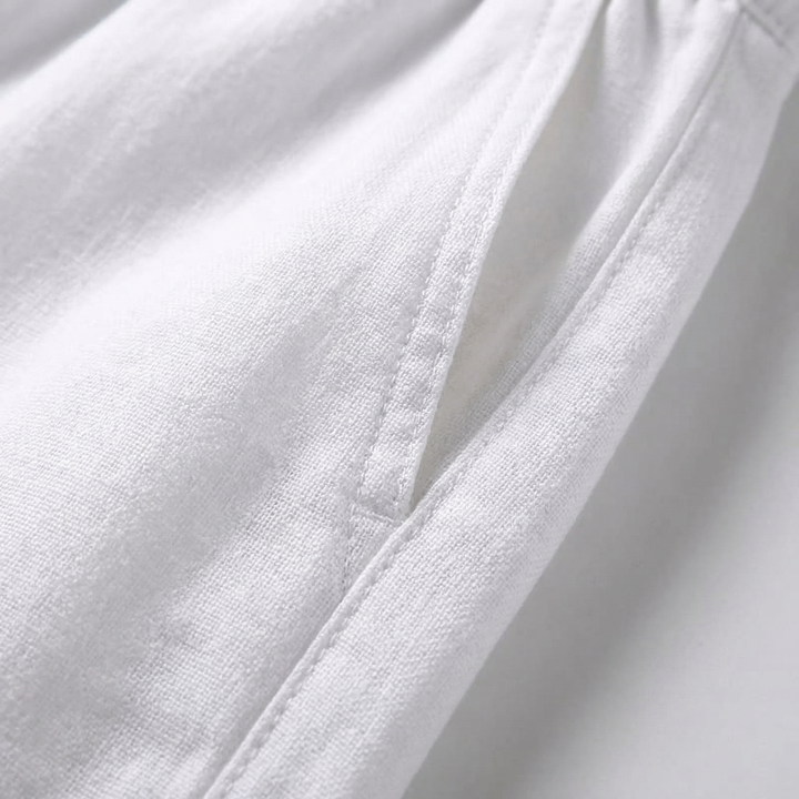 Stylish men's summer relaxed fit chino pants. Perfect casual trousers for warm weather and everyday comfort.