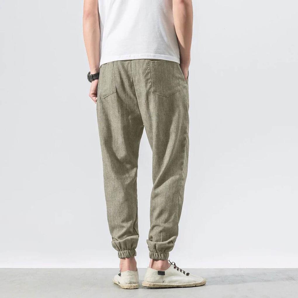 Versatile men's everyday pants, lightweight, breathable, and a comfortable relaxed fit.