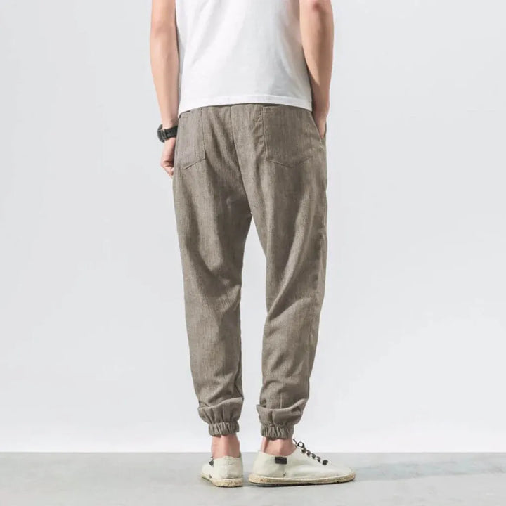 Everyday men's comfort pants with a straight leg and breathable fabric for ultimate ease.