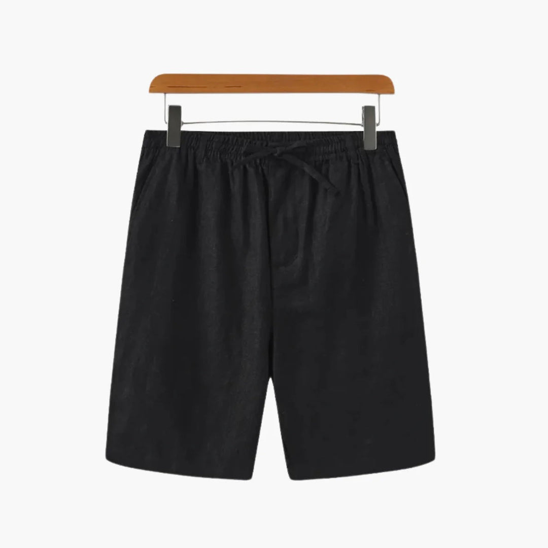 Stylish men's chino shorts with a relaxed fit and secure drawstring waist for ultimate comfort.