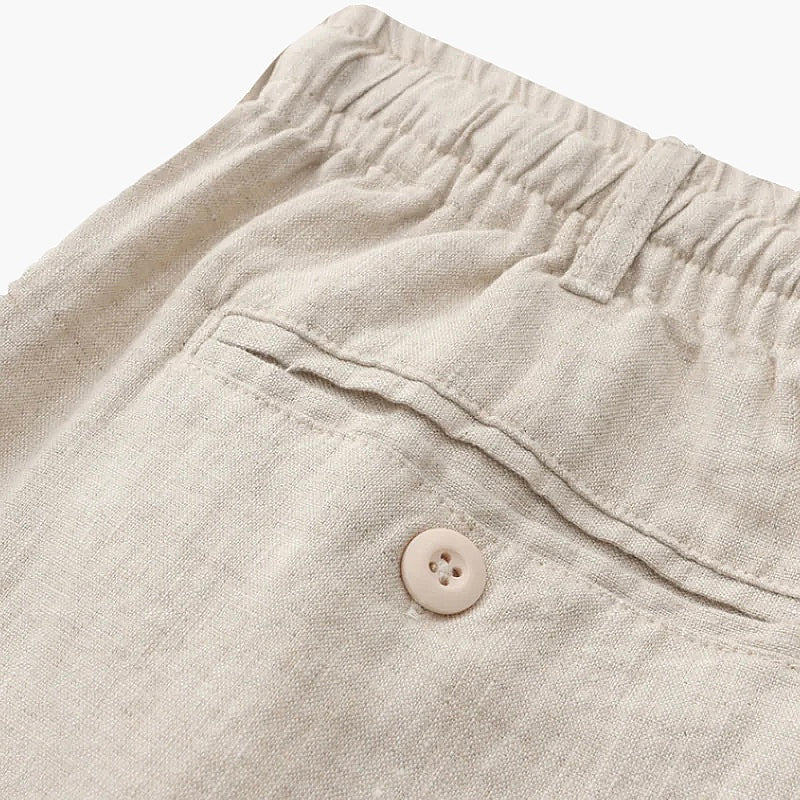 Versatile men's relaxed fit chino shorts, featuring a comfortable drawstring and durable fabric.