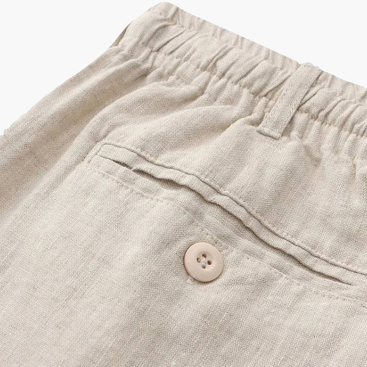 Versatile men's relaxed fit chino shorts, featuring a comfortable drawstring and durable fabric.