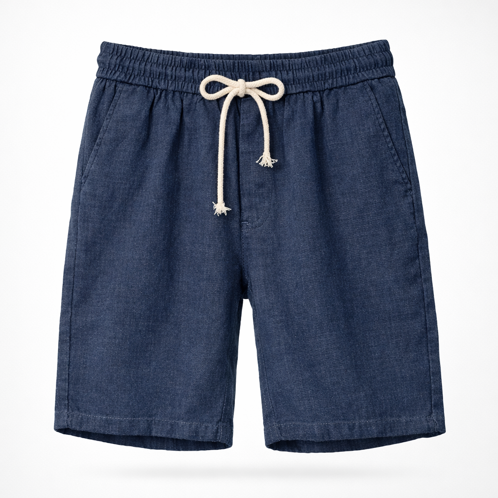 Stylish men's everyday shorts, relaxed fit drawstring design for ultimate summer comfort & versatility.
