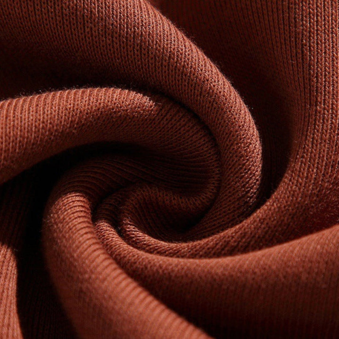 Men's classic relaxed fit polo sweatshirt with button placket, perfect for casual style & comfort.