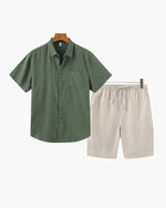 Olive Green/Cream