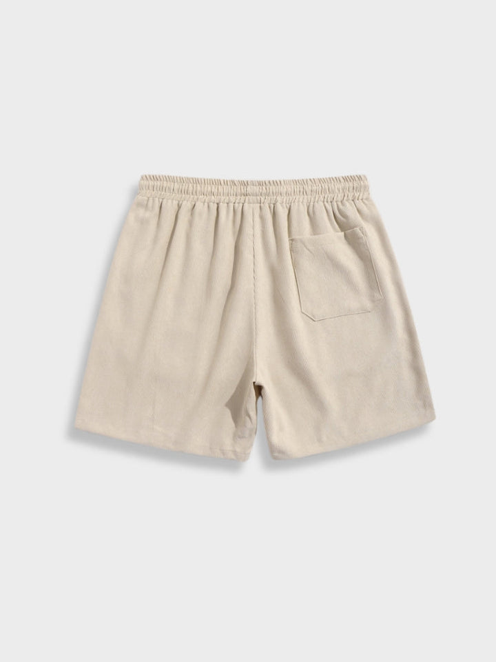 Stylish men's relaxed fit summer set. Short sleeve shirt and shorts designed for ultimate comfort.