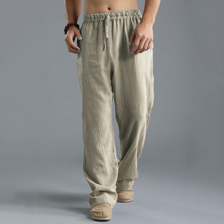 Comfortable men's relaxed fit trousers, ideal for all-day wear.