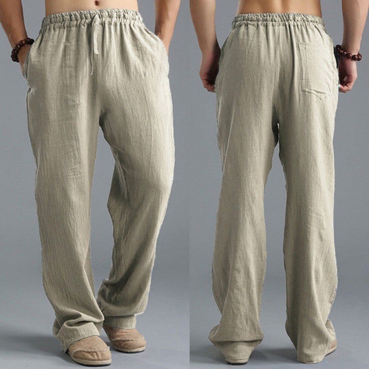 Everyday men's pants, a relaxed fit design for casual and comfortable wear.