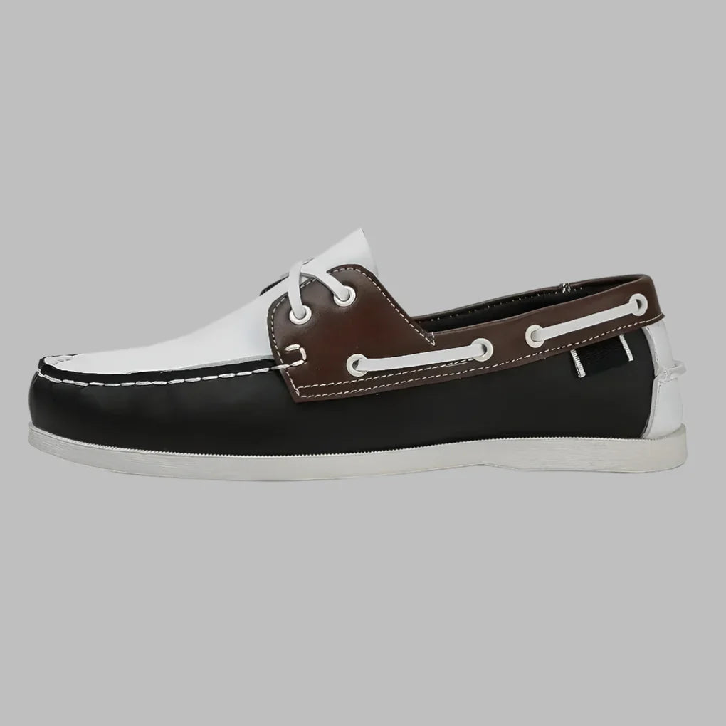 Classic men's vintage lace-up ankle boots, rugged design for workwear or stylish casual outfits.