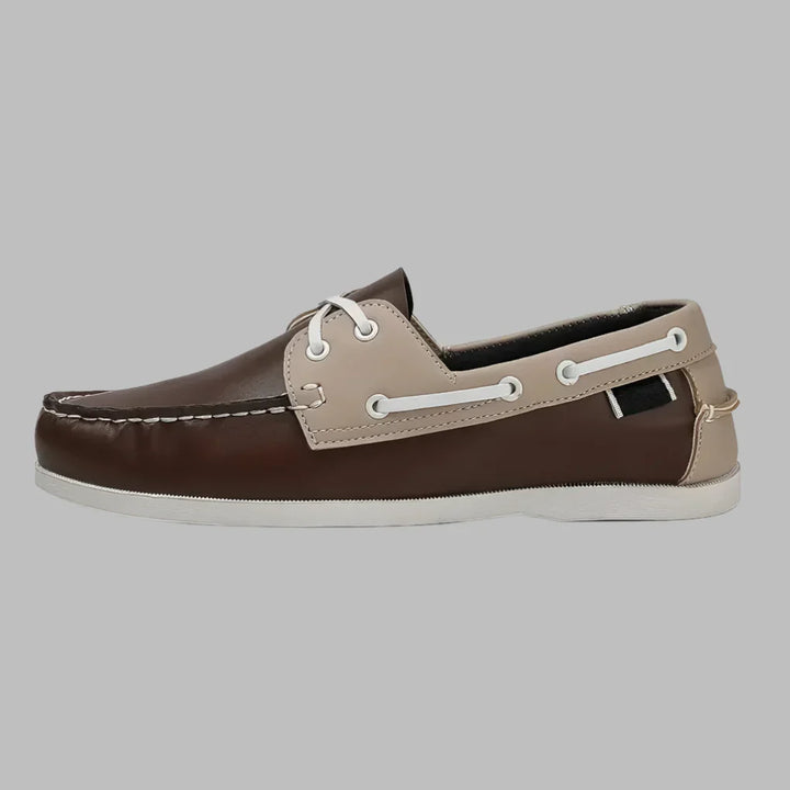 Versatile men's vintage-style lace-up boots, rugged yet stylish, suitable for work or casual outfits.