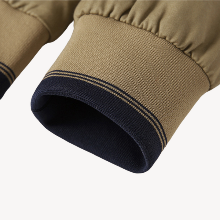 Men's reversible, slim fit bomber jacket. Lightweight outerwear with zip-up style for men's fashion.