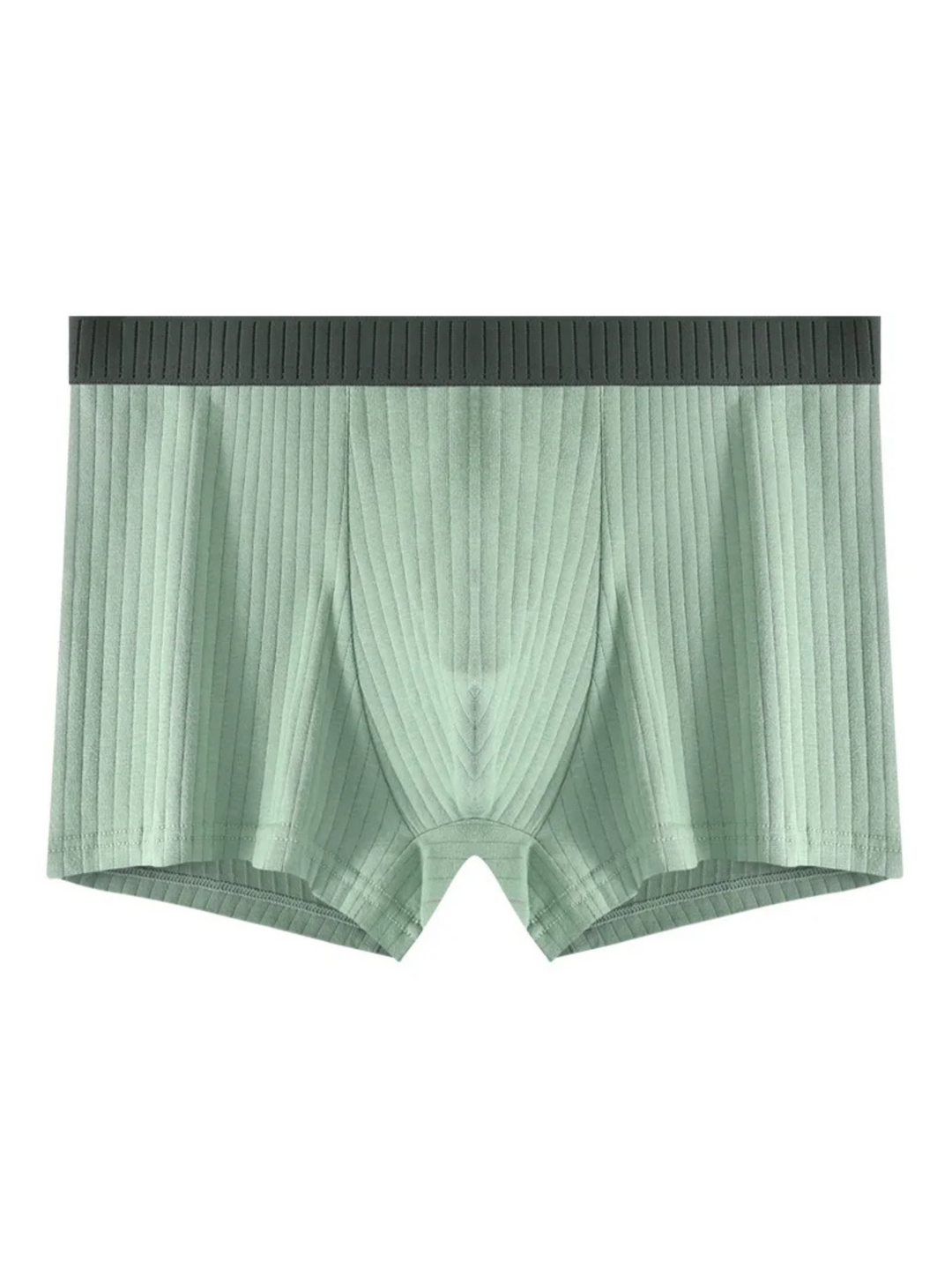 Men's comfort underwear: a multi-pack of ribbed boxer briefs, engineered for moisture-wicking and durable support.