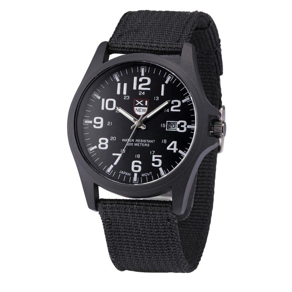 Durable men's outdoor watch for sports, hiking, and daily wear, featuring a water-resistant design.