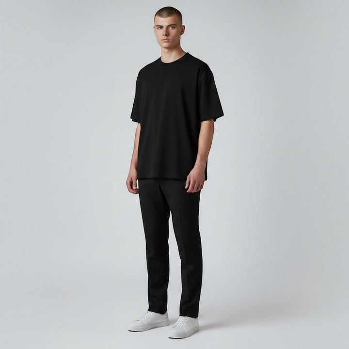 Men's crew neck short sleeve tee, offering everyday comfort & timeless casual style.
