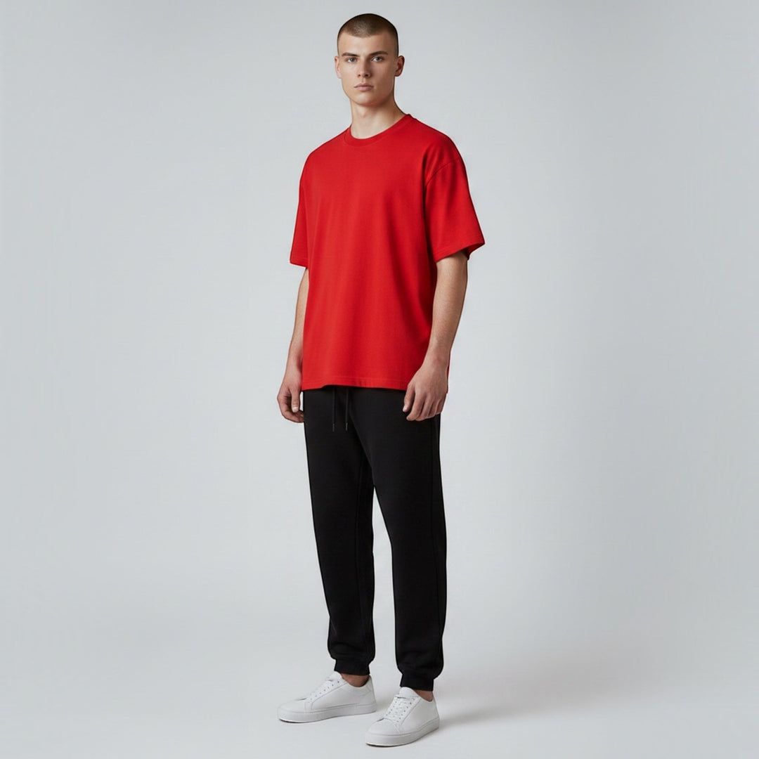 Classic men's short sleeve t-shirt for versatile everyday comfort & style, a wardrobe staple.
