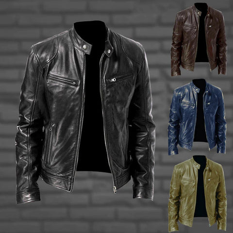 Men's Sleek Urban Jacket, black, perfect for modern casual or smart casual everyday wear.