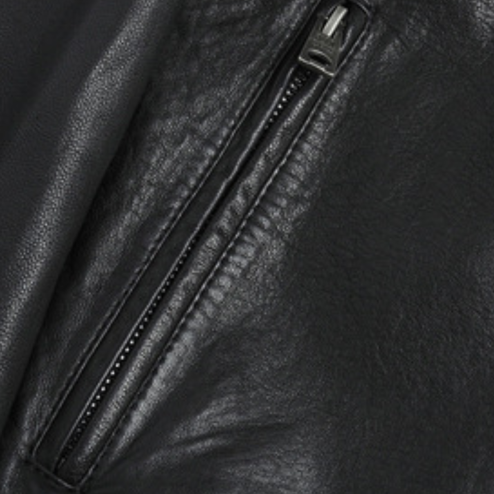 Modern men's jacket with sleek urban style, excellent for casual outings and smart casual events.