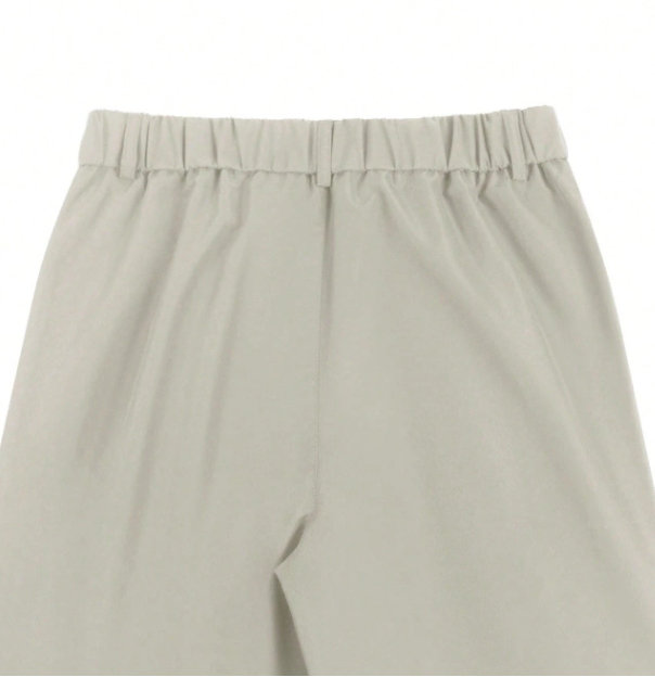 Comfortable slim fit men's office trousers, solid color, perfect for business casual & professional settings.