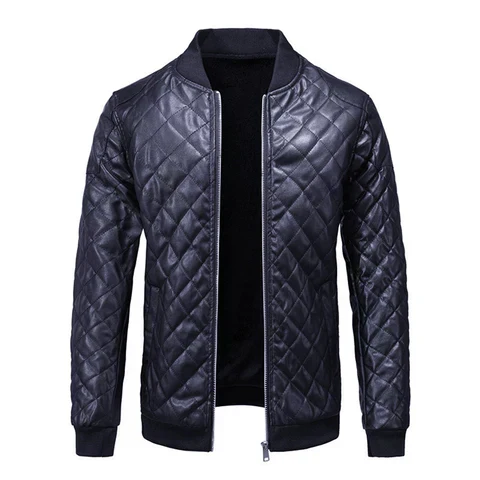 Classic men's slim fit jacket, an essential piece of outerwear for contemporary mensfashion.