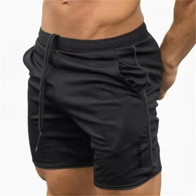 Men's casual slim fit shorts with performance features, perfect for active and relaxed days.