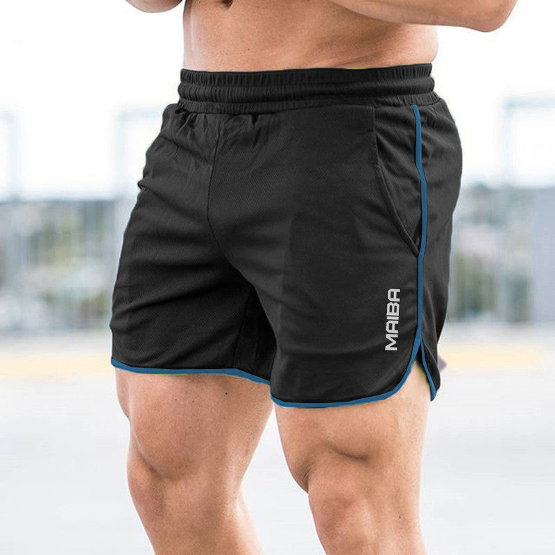 Modern men's swimwear: slim-fit quick-dry swim trunks, elastic waist for perfect beach or pool day.